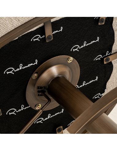 Sgabello da bar biscuit girevole | Loft Attitude