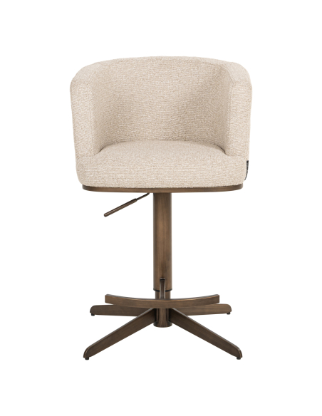 Sgabello da bar biscuit girevole | Loft Attitude