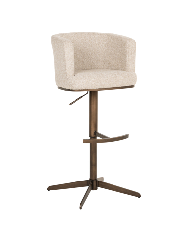 Sgabello da bar biscuit girevole | Loft Attitude