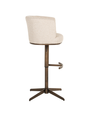 Sgabello da bar biscuit girevole | Loft Attitude