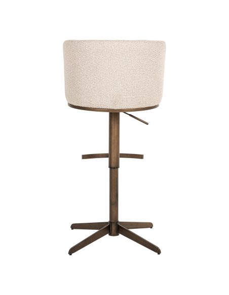 Sgabello da bar biscuit girevole | Loft Attitude
