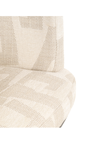 Beige swivel bar stool Graffic CHEYENNE