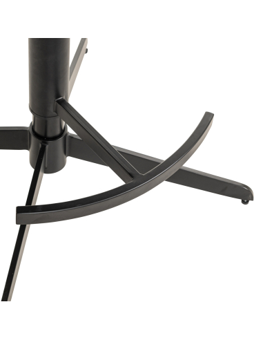 Sgabello da bar beige Graffic girevole CHEYENNE