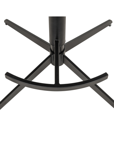 Sgabello da bar beige Graffic girevole CHEYENNE