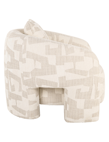 Poltrona lounge beige Graffic TUSCANY | Loft Attitude
