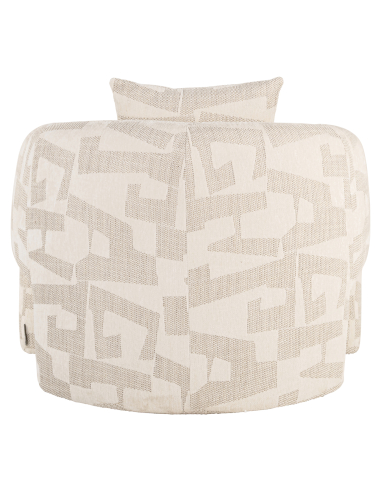 Poltrona lounge beige Graffic TUSCANY | Loft Attitude