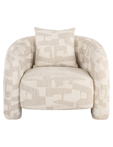 Beige lounge armchair Graffic TUSCANY | Loft Attitude