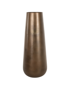 Große patinierte Messingvase KENZA | Möbel Loft Attitude