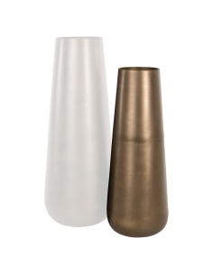 Vase Kenza brass antique small 2