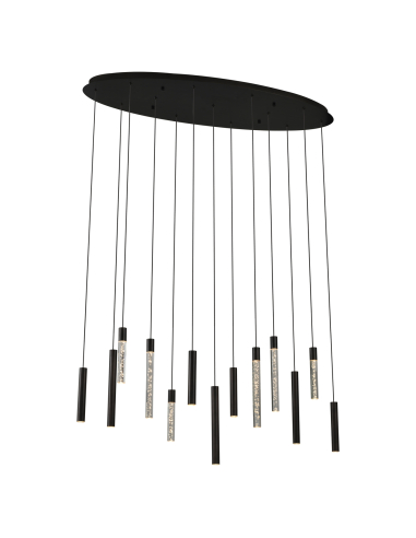 Lustre bronze grande OXLEY | Mobiliário Loft Attitude