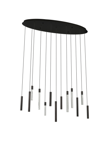 Lustre bronze grande OXLEY | Mobiliário Loft Attitude