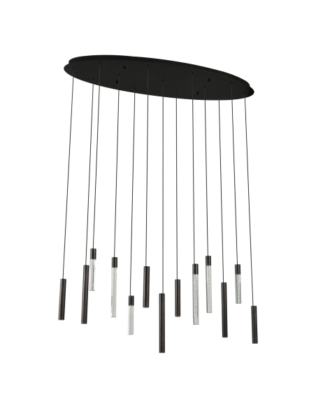 Large bronze OXLEY chandelier | Furniture Loft Attitude