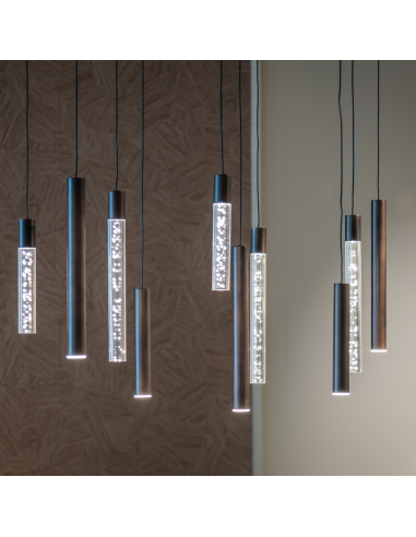 Lustre bronze grande OXLEY | Mobiliário Loft Attitude
