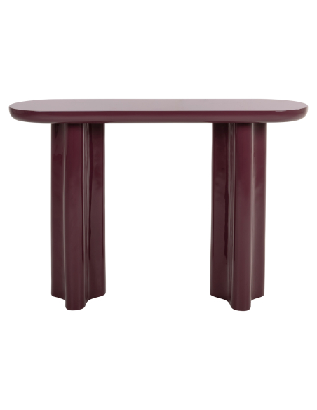 Console bordeaux SUNNY | Mobilier Design Loft Attitude