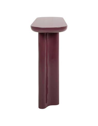 Burgundy console table SUNNY | Designer Furniture Loft Attitude