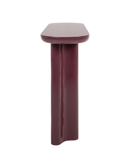Console bordeaux SUNNY | Mobilier Design Loft Attitude