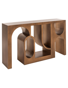 Console Alexander Jones brushed gold (Lugano)