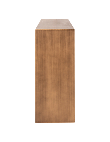 Consola dorada cepillada LUGANO | Mobiliario Loft Attitude