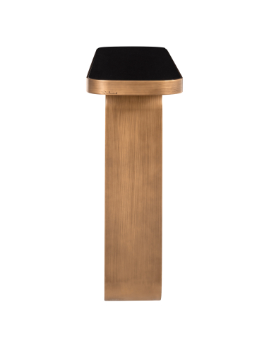 Consola dorada cepillada LOCARNO | Mobiliario Loft Attitude