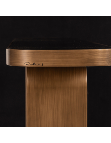 Consola dorada cepillada LOCARNO | Mobiliario Loft Attitude