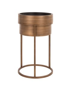 Pot de fleurs Chadd brushed gold