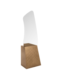 Brushed gold freestanding mirror 202 MAYLA