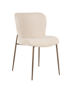Set of 2 Biscuit Dining Chairs ODARBY 2