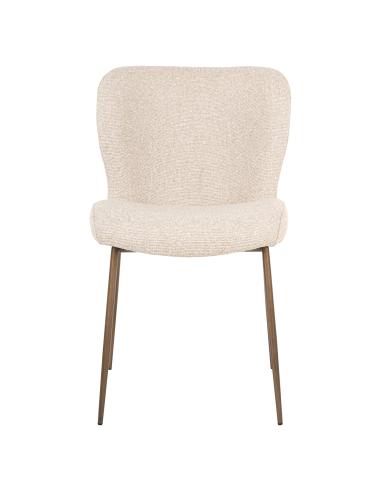 Set van 2 eetkamerstoelen biscuit ODARBY