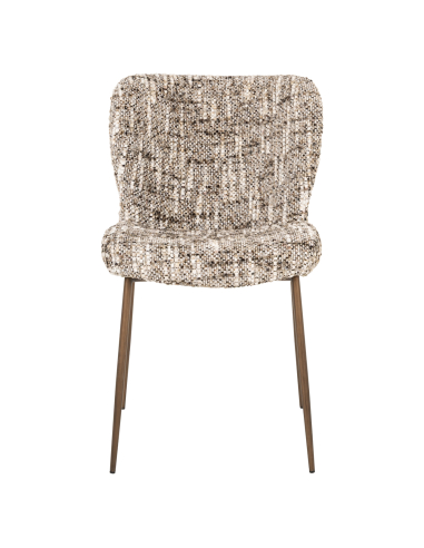 Set of 2 Brown Dining Chairs Omara ODARBY