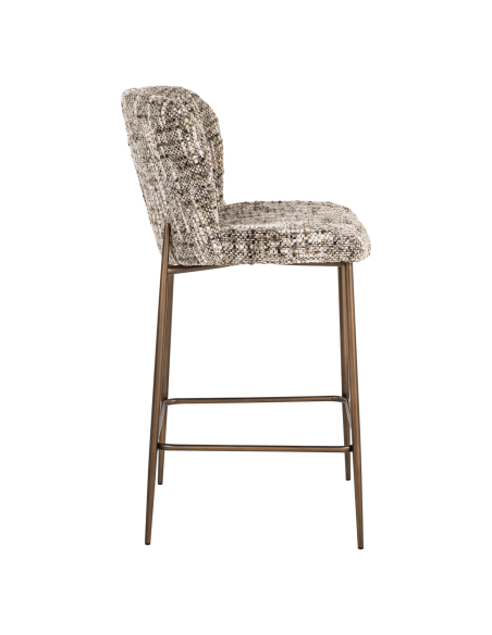 Brown Omara ODARBY counter stool | Loft Attitude