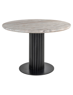 Powder beige dining table 120Ø NYON | Loft Attitude