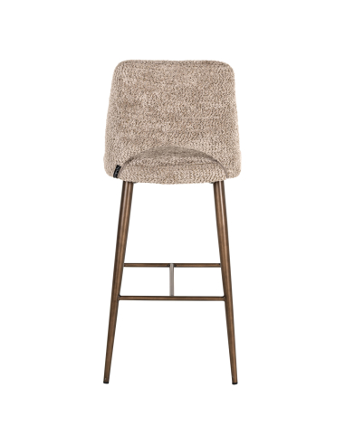 Natural fire-retardant Lovely bar stool DELPHINE