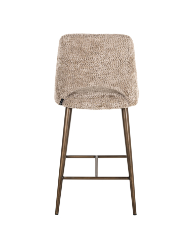 Natural fire-retardant Lovely counter stool DELPHINE