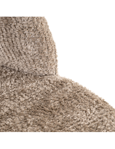 Natural fire-retardant Lovely counter stool DELPHINE