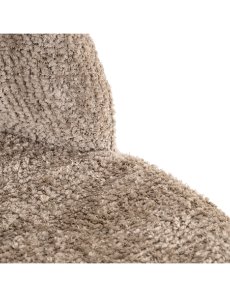 Natural fire-retardant Lovely counter stool DELPHINE