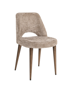 Lote de 2 Cadeiras de Sala de Jantar natural Lovely DELPHINE 2