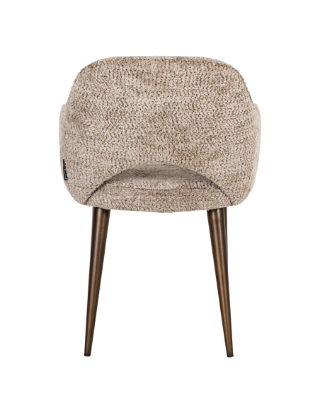 Silla de comedor natural Lovely DELPHINA