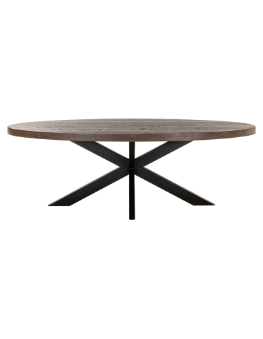 Dark brown/black dining table 235 | Loft Attitude