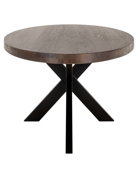 Table à manger brun foncé/noir 235 | Loft Attitude