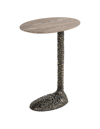 Brown side table AROSA | Furniture Loft Attitude