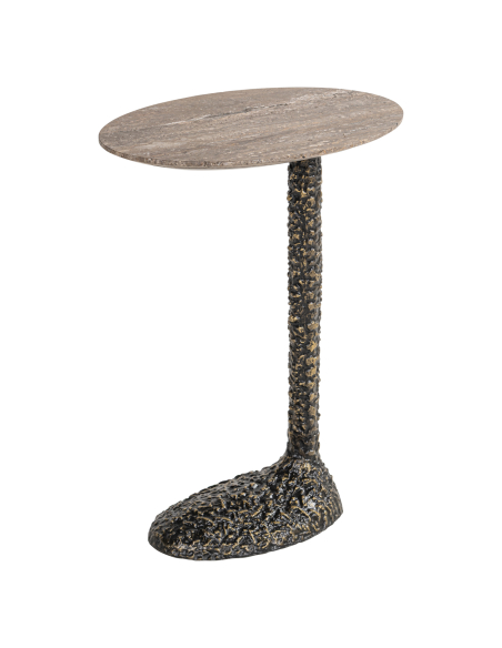 Brown side table AROSA | Furniture Loft Attitude