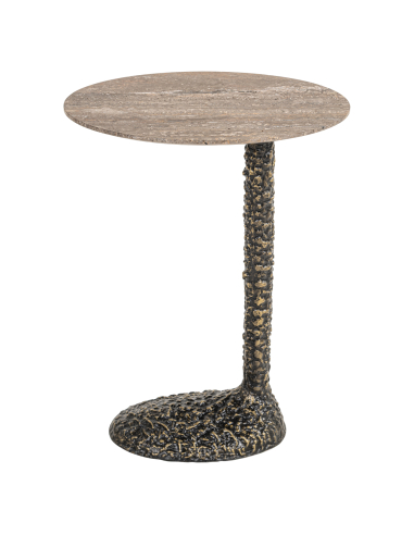 Brown side table AROSA | Furniture Loft Attitude