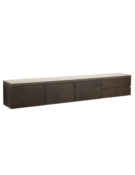 Lachance brown TV stand