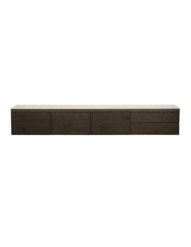 Lachance brown TV stand