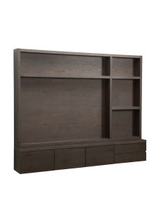 Meuble TV Lachance brown  3-doors 2-drawers