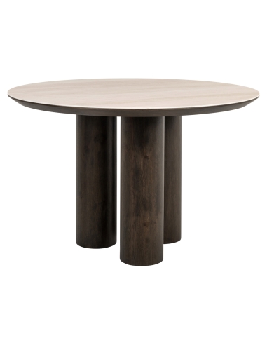 Mesa de comedor Ritz brown 120Ø