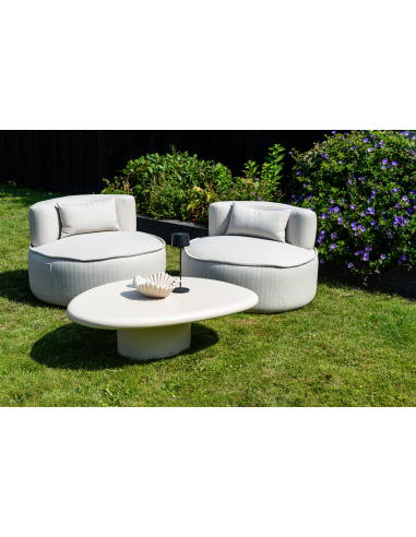 Table basse extérieure Urban Bloom sandstone