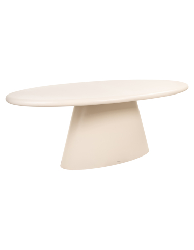 Urban Bloom sandstone outdoor dining table 220