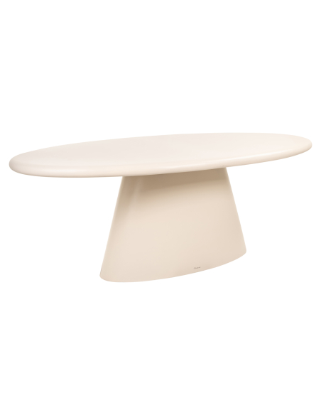 Urban Bloom sandstone outdoor dining table 220