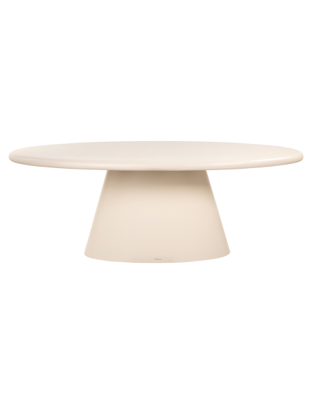 Urban Bloom sandstone outdoor dining table 220